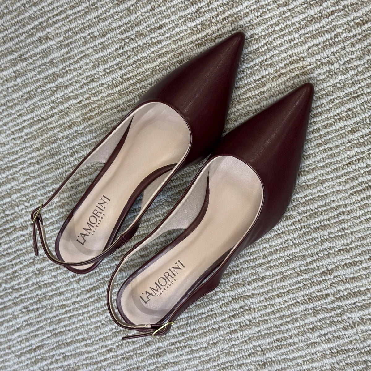 SLINGBACK BÁSICO SALTO TAÇA - HIBISCO